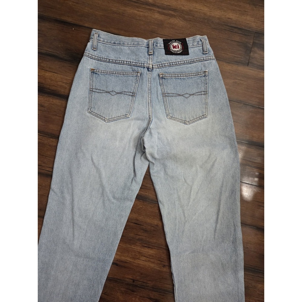 Vtg Y2K L.e.i Riding Wear Woman's Size M Jeans Wide Leg Made In USA Street Ware